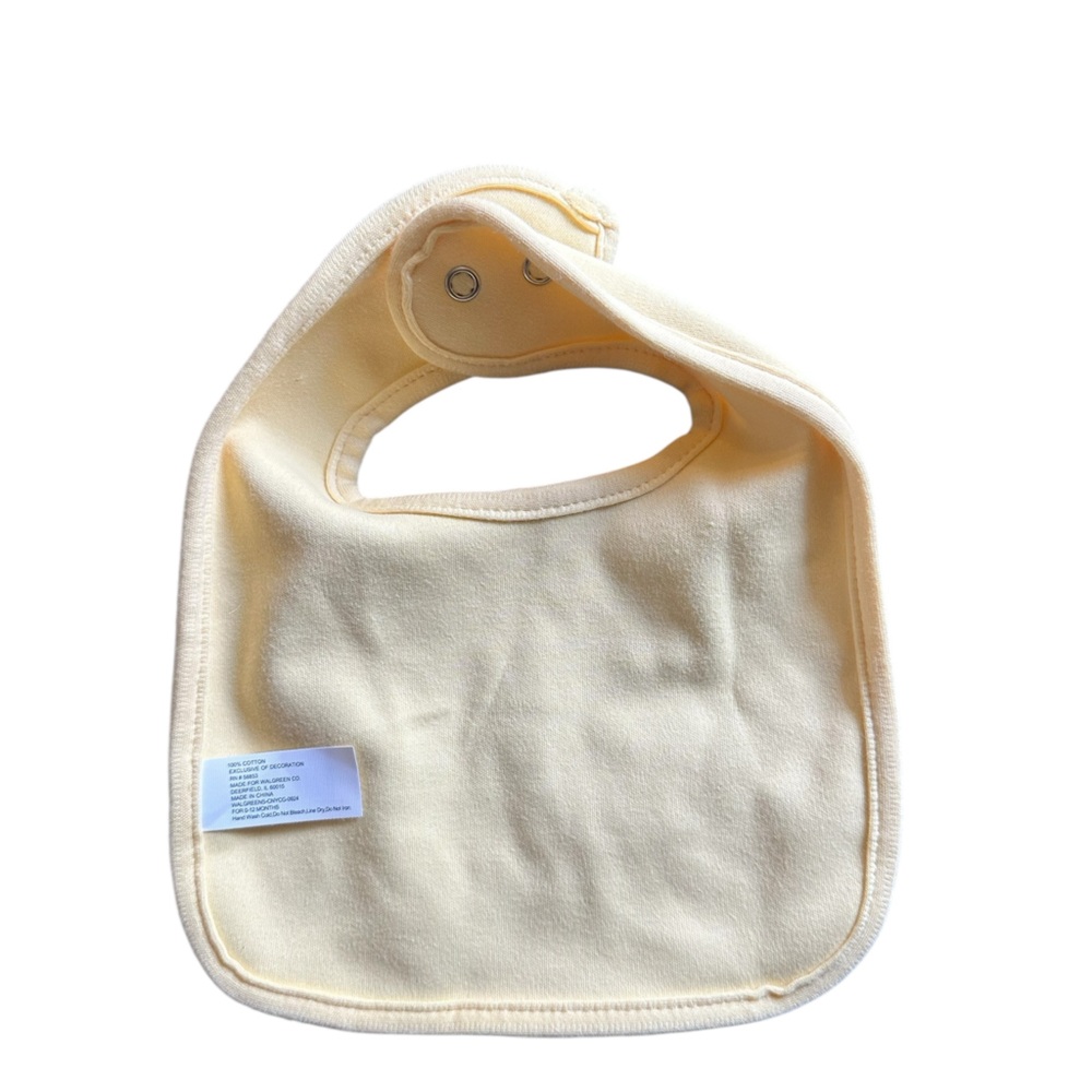 Yellow Bunny Bib for Small babies - Picture 2 of 2
